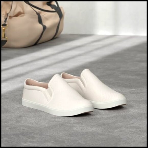 Women's Slip-On Sneakers with Recycled Materials, Comfort Arch Support - Picture 2 of 7